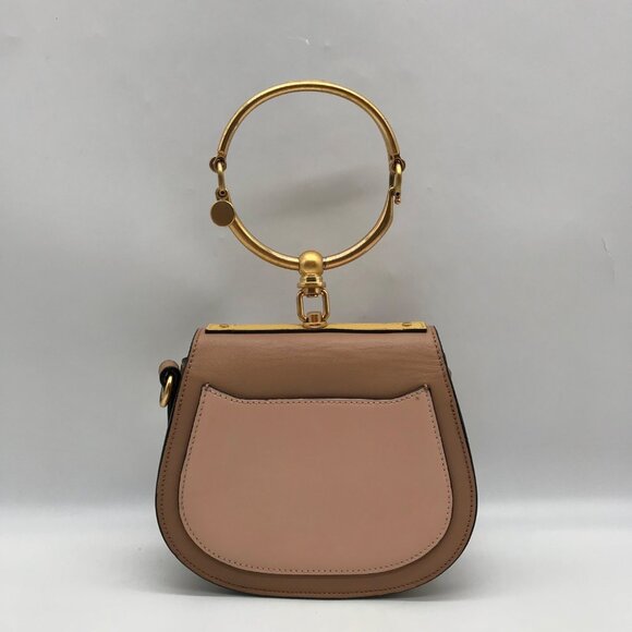 Chloe Beige Leather Nile Bracelet Bag - Picture 2 of 12